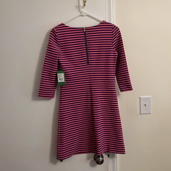 NWT Lilly Pulitzer Ottoman Stripe Charlene Dress in Size XS - Picture 4 of 11
